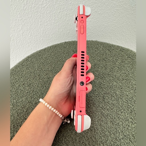 Nintendo Switch Lite Coral Handheld Console - Picture 4 of 10